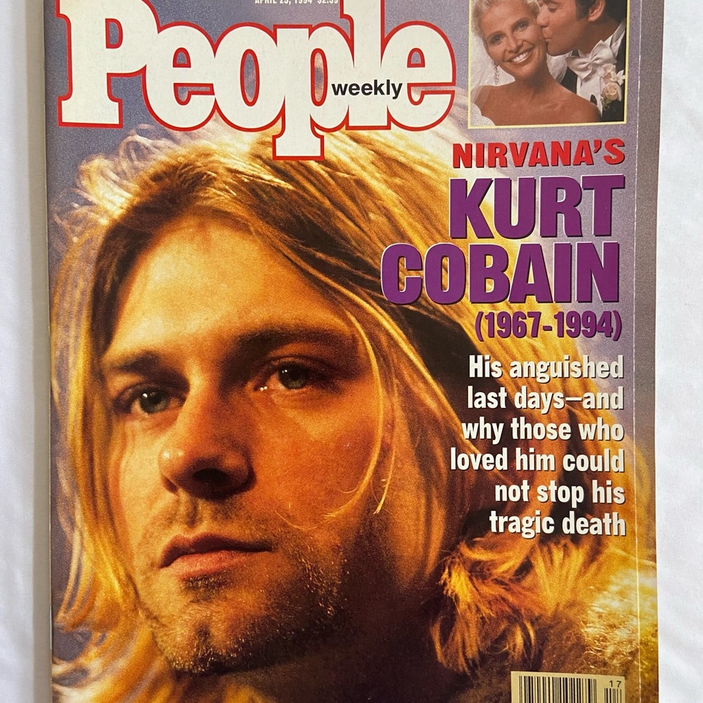 Kurt Cobain People Weekly Magazine